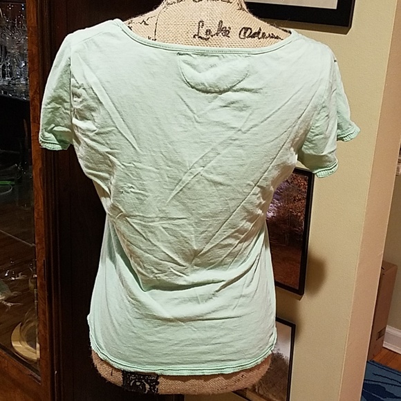Mint Green Disney Tinkerbell Shirt - Picture 2 of 6